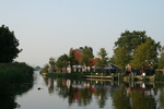 Het Oude Tolhuysch op het Jaagpad langs de Harlemmertrekvaart, in Oegstgeest. Meer over de geschiedenis vindt u op de website van het Tolhuysch: www.tolhuysch-restaurant.nl/geschiedenis.html