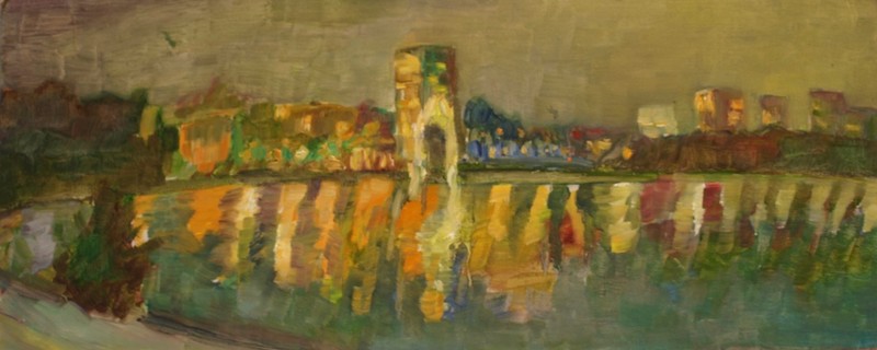 Sloterplas by night