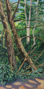 Plein air schilderijen van bomen