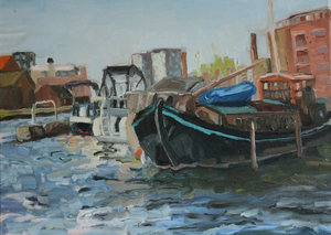 Plein air schilderijen met als thema Water
