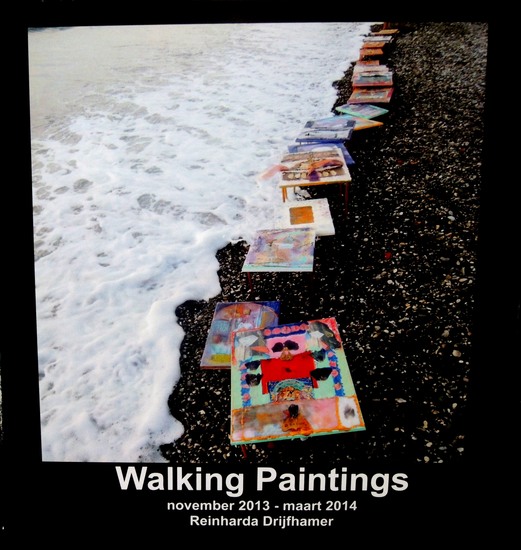 Art Book Walking Paintings