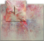 The painter sculptor Ana de Medeiros started this series with the painting 'L´entrée dans la chambre des couleurs' (entrance to the room..), a painting the artist meant to symbolize both an access to life but also an exit.