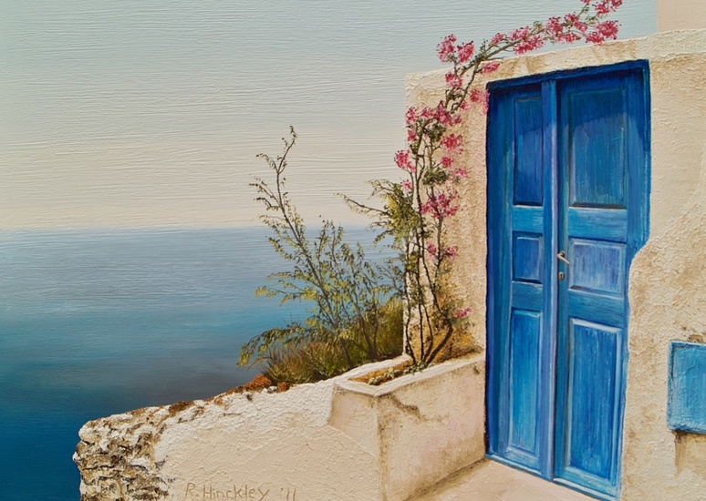 Santorini deur