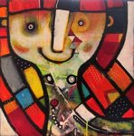 Abstract en Figuratieve schilderijen. Copyright 2013 She Thinks in Colors Wendy bij de Ley Info@shethinksincolors.nl Online galerie: www.shethinksincolors.tictail.com