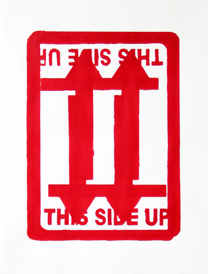 This side up (rood)