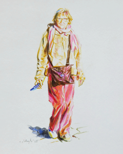 Gans de maand oktober wordt de tekenkunst gevierd bij Kunstwerkt onder de noemer Apaperaday.
Voor die gelegenheid post ik dagelijks (a paper a day) een kleurpotloodtekening op mijn instagramaccount https://www.instagram.com/christelweyts/
In deze galerie vind je een selectie uit oktober '20, '21, '22 en '23