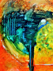 Acrylic and mix techn. on paper .