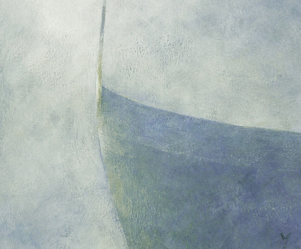 Schip in de mist 1