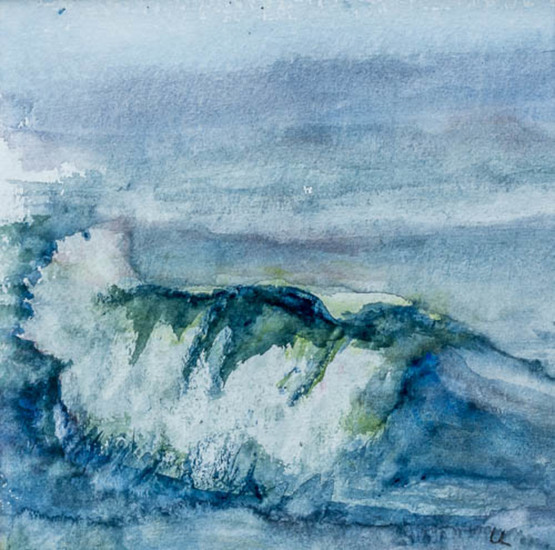 Klein landschap 8