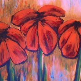 bloemen op een rij. bloemen op een rij.
