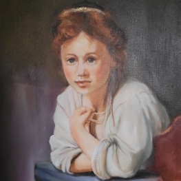 Meisje in het venster Rembrandt Meisje in het venster Rembrandt