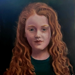 Portret jong meisje Portret jong meisje