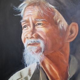 Portret oude man Portret oude man