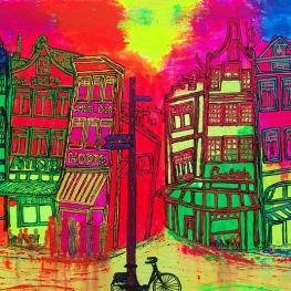 Amsterdam, café Hoppe Amsterdam, café Hoppe