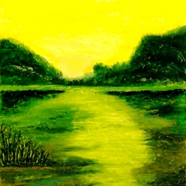 Yellow landscape Yellow landscape
