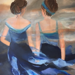 Girls in blue Girls in blue
