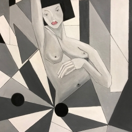 Beautiful art deco woman Beautiful art deco woman