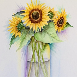 Zonnebloemen Zonnebloemen