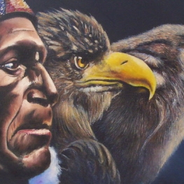 Indian, Eagle and Wolf Indian, Eagle and Wolf