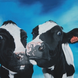 Zwartbonte kalfjes Zwartbonte kalfjes