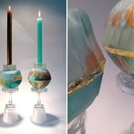 Emerald Candlestick 69&70