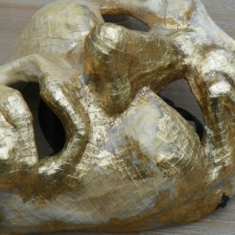 ITALIE - TRADITIONEEL GOUDEN MASKER ITALIE - TRADITIONEEL GOUDEN MASKER
