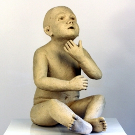 Zittend kindje Zittend kindje