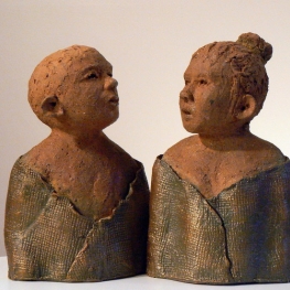 Koppel met jute jasjes Koppel met jute jasjes