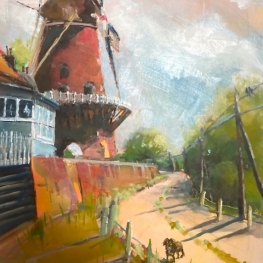 Molen bij Wijk bij Duurstede Molen bij Wijk bij Duurstede
