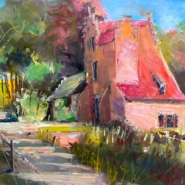 Cothen, poortgebouw Rhijnestein Cothen, poortgebouw Rhijnestein