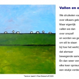 Kunstkaart Vallen en opstaan Kunstkaart Vallen en opstaan