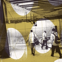 Metro Employees 2- digitale art print Metro Employees 2- digitale art print