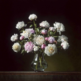 Bloemstilleven met witte pioenen 3 Bloemstilleven met witte pioenen 3