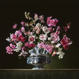Bloemstilleven met Drakenvaas (van Royal Delft) Bloemstilleven met Drakenvaas (van Royal Delft)