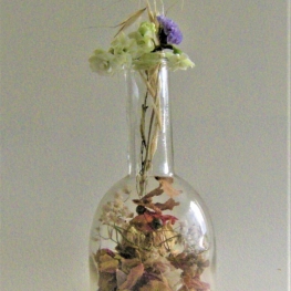 7 - DROOGBLOEMEN IN GLAS 7 - DROOGBLOEMEN IN GLAS