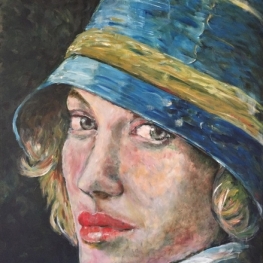 Blauwe hoed Blauwe hoed