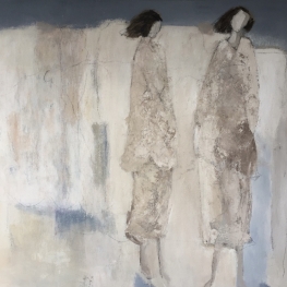 Spinsels, portret van twee vrouwen Spinsels, portret van twee vrouwen