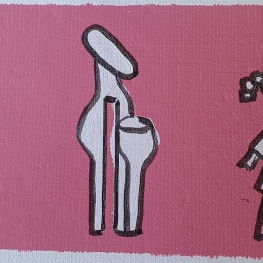 Bikkel MondMask pink Bikkel MondMask pink
