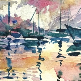 Aquarel 0064 Aquarel 0064
