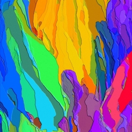 Diepgang in regenboog kleuren Diepgang in regenboog kleuren