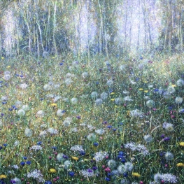 Through the morning meadow Through the morning meadow