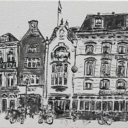 Markt met o.a. Hotel Central, MARQUA200 €69 Markt met o.a. Hotel Central, MARQUA200 €69
