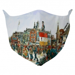 Uniek mondmasker Oeteldonk Uniek mondmasker Oeteldonk
