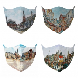 Unieke Mondkapjes van mijn schilderijen Unieke Mondkapjes van mijn schilderijen