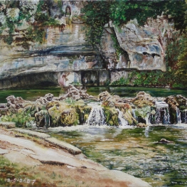 Source de la Douix Source de la Douix