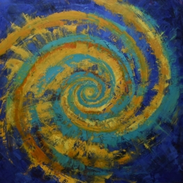 Schilderij Spiraal Schilderij Spiraal