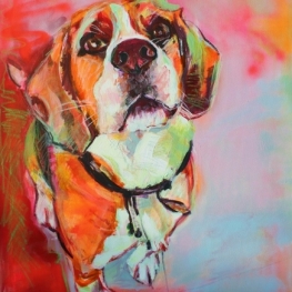 Beagle portret Beagle portret