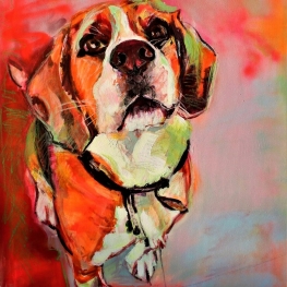 Beagle portret Beagle portret