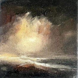 Zon breekt door de wolken Zon breekt door de wolken