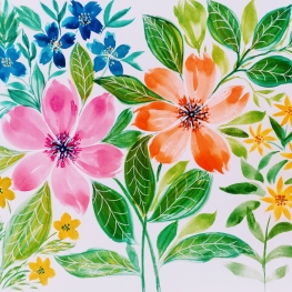 Aquarel Boeket 1 Aquarel Boeket 1